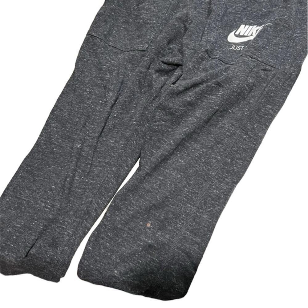Nike capri knit joggers, gray, women's S